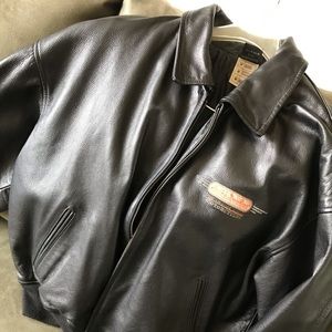 Leather Harley Davidson Warner Bro’s Jacket
